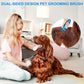 🔥Pets hot sale 🔥Efficient Double-Sided Pet Grooming Brush