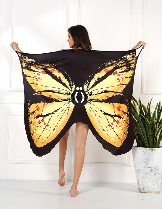 2024 Summer sale🔥Sunset and Swim Sexy Butterfly Swimsuit Cover Up🦋