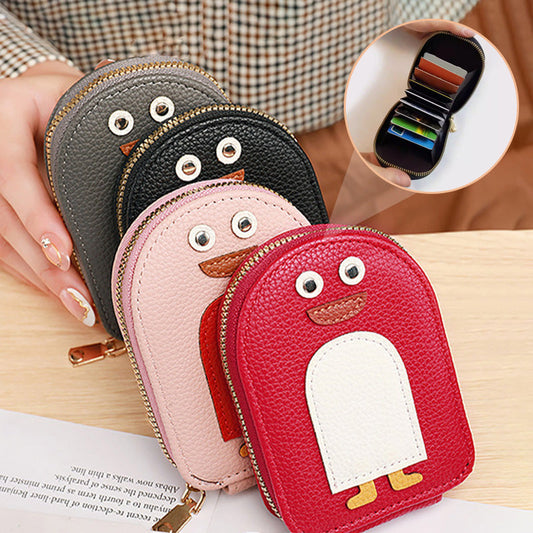 49% OFF💥Cartoon Penguin Large Capacity Card Holder🐧