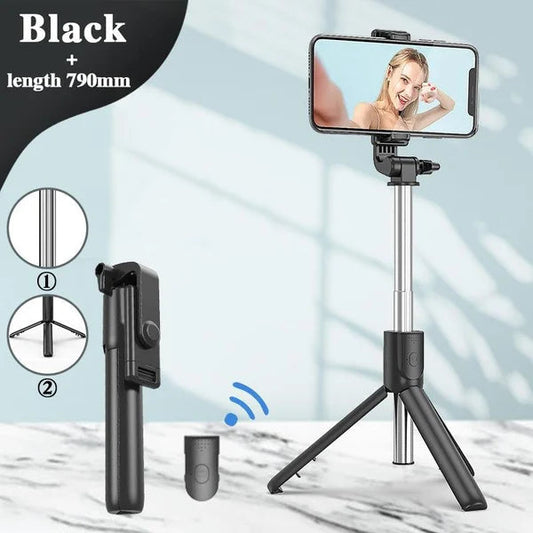 2022 New 6 In 1 Wireless Bluetooth Selfie Stick