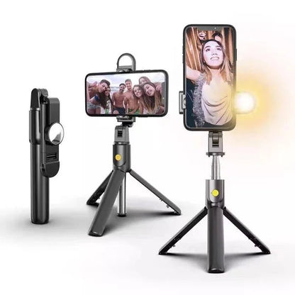 2022 New 6 In 1 Wireless Bluetooth Selfie Stick