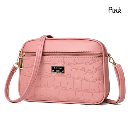 Women's Fashion Simple Faux Leather Crossbody Bag👜